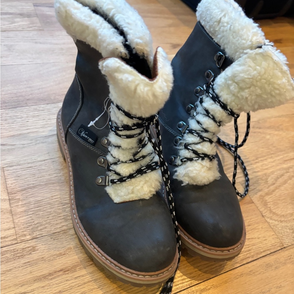 Women's Gray Winter Vertigo Boots